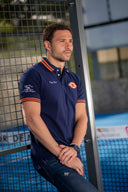 POLO DROP SHOT IZARO MARINO