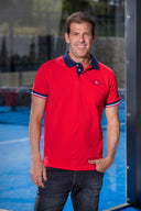 POLO DROP SHOT FUSTER ROJO 2021