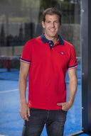 POLO DROP SHOT FUSTER ROJO 2021