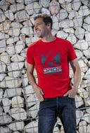 CAMISETA DROP SHOT TRAINING JMD ROJO 21