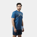 CAMISETA DROP SHOT DORAMA AZUL