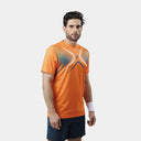 CAMISETA DROP SHOT DORAMA NARANJA